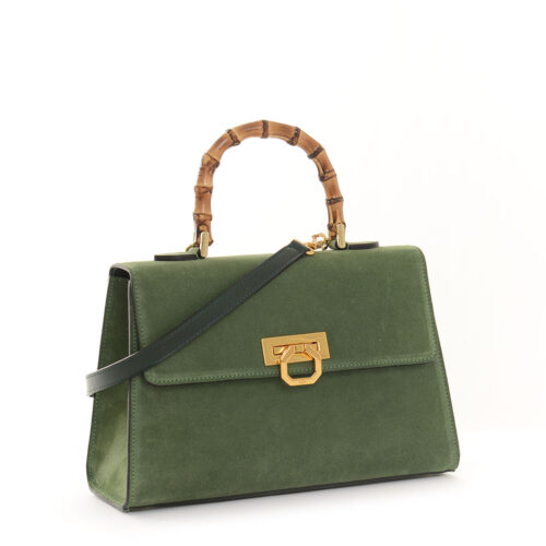 Valeria 343 suede green