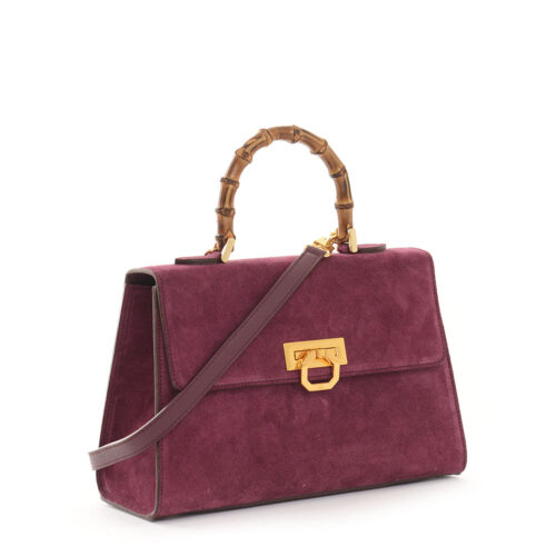 Valeria 343 suede cardinal